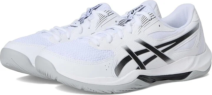 ASICS Gel-Rocket 12 Men's Cross Training Shoes White/Black : 13 D - Medium, Synthetic