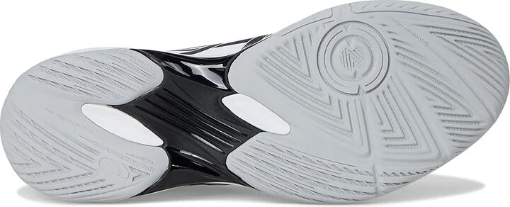 ASICS Gel-Rocket 12 Wide Men's Cross Training Shoes White/Black : 12 EE - Wide, Synthetic - Image 3