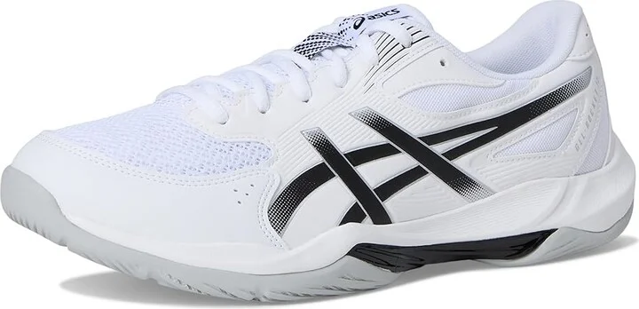 ASICS Gel-Rocket 12 Wide Men's Cross Training Shoes White/Black : 12 EE - Wide, Synthetic - Image 5