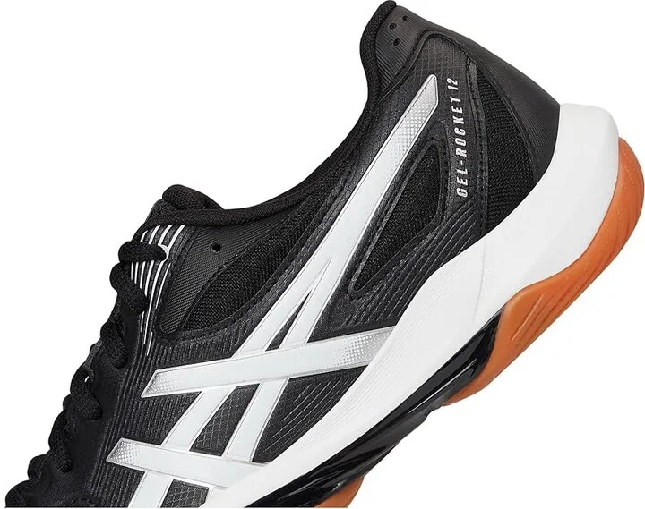 ASICS Gel-Rocket 12 Women's Shoes Black/White : 8.5 B - Medium, Synthetic - Image 7