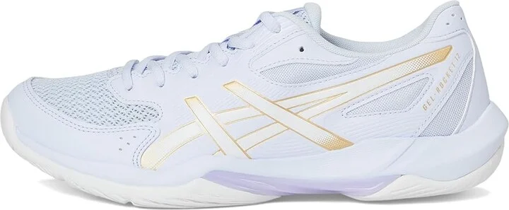 ASICS Gel-Rocket 12 Women's Shoes Blue Fade/Champagne : 9.5 B - Medium, Synthetic - Image 6