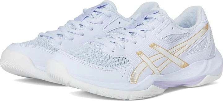 ASICS Gel-Rocket 12 Women's Shoes Blue Fade/Champagne : 9.5 B - Medium, Synthetic