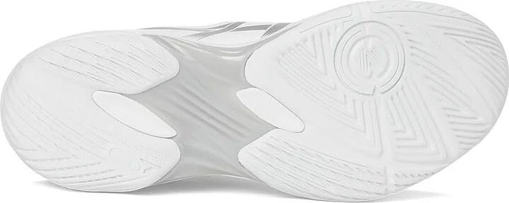 ASICS Gel-Rocket 12 Women's Shoes White/Pure Silver : 5 B - Medium, Synthetic - Image 3