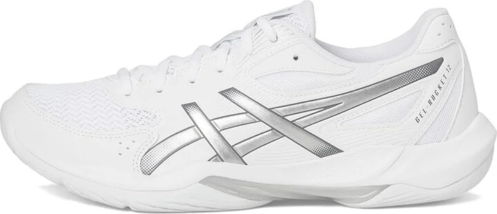 ASICS Gel-Rocket 12 Women's Shoes White/Pure Silver : 5 B - Medium, Synthetic - Image 6