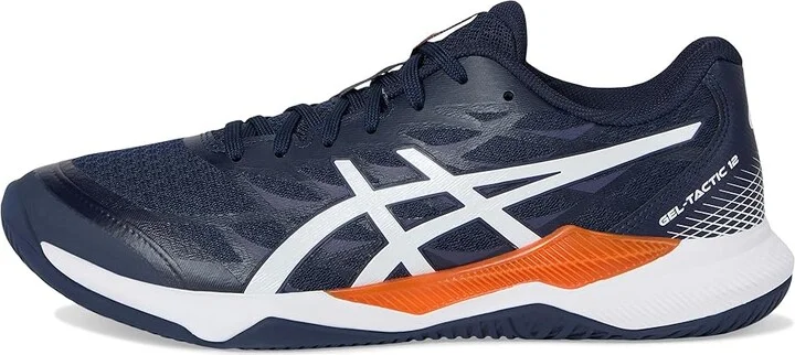 ASICS Gel-Tactic 12 Volleyball Shoe Men's Shoes Midnight/White : 11 D - Medium, Synthetic/Textile - Image 6