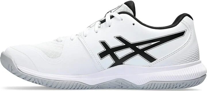 ASICS Gel-Tactic 12 Volleyball Shoe Men's Shoes White/Black : 14 D - Medium, Synthetic/Textile - Image 3