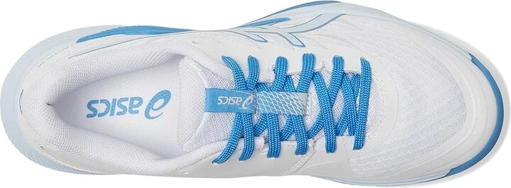 ASICS GEL-Tactic 12 Volleyball Shoe Women's Shoes White/Light Blue : 13 B - Medium, Synthetic/Textile - Image 2