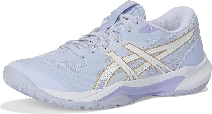 ASICS Gel-tactic 13 Women's Shoes Blue Fade/White : 8.5 B - Medium, Textile - Image 5