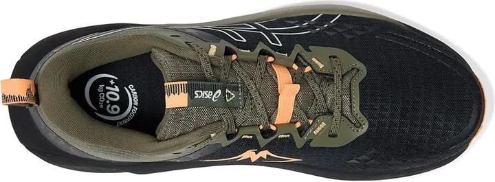 ASICS GEL-Trabuco 13 Men's Running Shoes Black/Cream : 7.5 D - Medium, Synthetic - Image 2