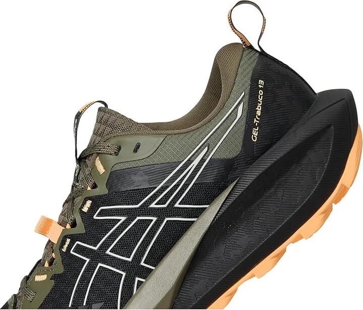 ASICS GEL-Trabuco 13 Men's Running Shoes Black/Cream : 7.5 D - Medium, Synthetic - Image 7