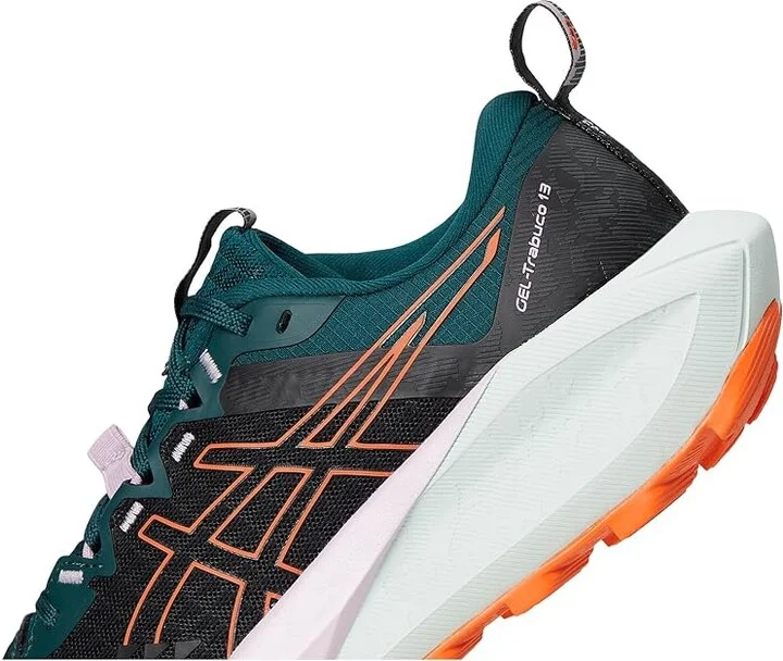 ASICS GEL-Trabuco 13 Women's Running Shoes Black/Nova Orange : 11 B - Medium, Synthetic - Image 7