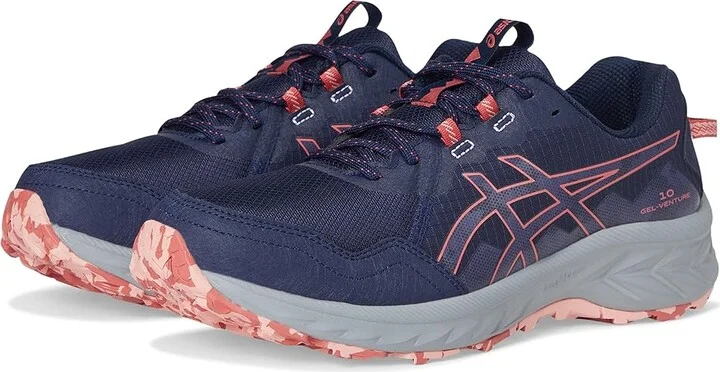 ASICS GEL-Venture 10 Women's Running Shoes Midnight/Indigo Fog : 6 D - Wide, Synthetic