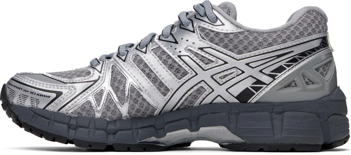 ASICS Gray & Silver GEL-KAYANO 20 Sneakers - Image 3