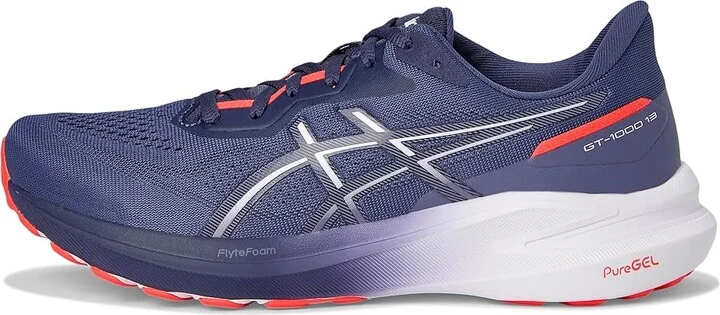 ASICS GT-1000 13 Women's Running Shoes Indigo Fog/White : 7 B - Medium, Synthetic - Image 6