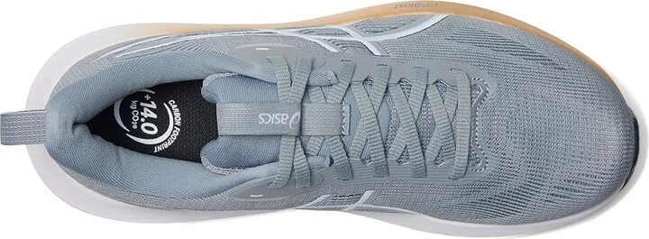 ASICS GT-1000 14 Women's Shoes Gravel/White : 6.5 B - Medium, Synthetic - Image 2