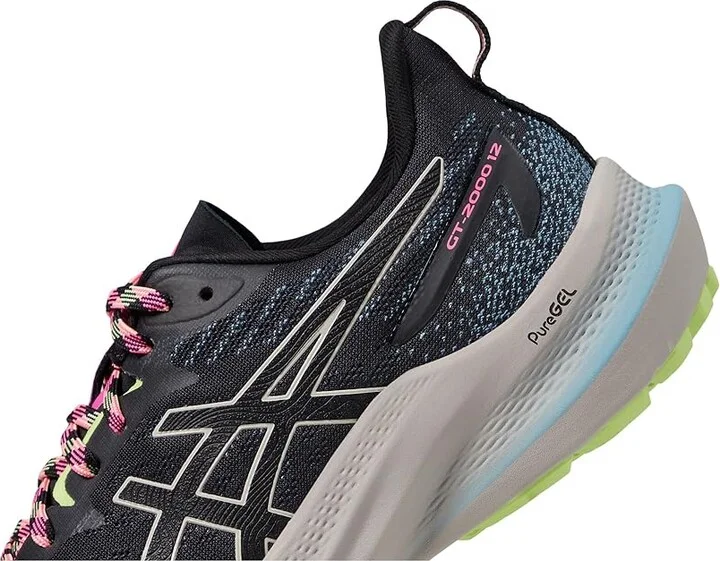 ASICS GT-2000(r) 12 Trail Women's Shoes Nature Bathing/Lime Green : 5 B - Medium, Synthetic - Image 4