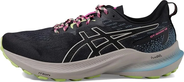 ASICS GT-2000(r) 12 Trail Women's Shoes Nature Bathing/Lime Green : 5 B - Medium, Synthetic - Image 5