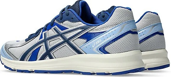 ASICS Jog 100S Sportstyle Sneakers in Cloud Grey/Independence Blue at Urban Outfitters - Image 3
