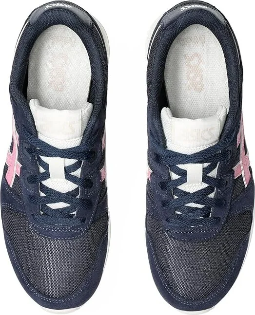 ASICS Lyte Classic Women's Classic Shoes Midnight/Sweet Pink : 5.5 B - Medium, Suede/Textile - Image 2