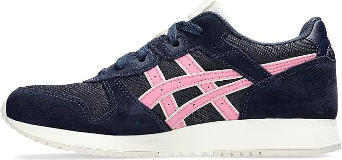 ASICS Lyte Classic Women's Classic Shoes Midnight/Sweet Pink : 5.5 B - Medium, Suede/Textile - Image 5
