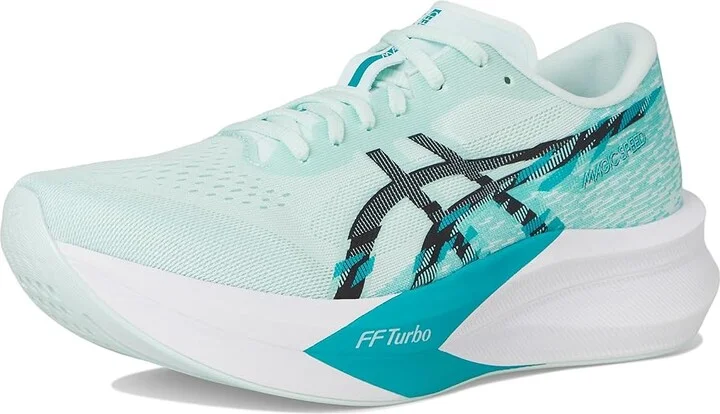ASICS Magic Speed 4 Men's Running Shoes Soothing Sea/Black : 14 D - Medium, Textile - Image 5