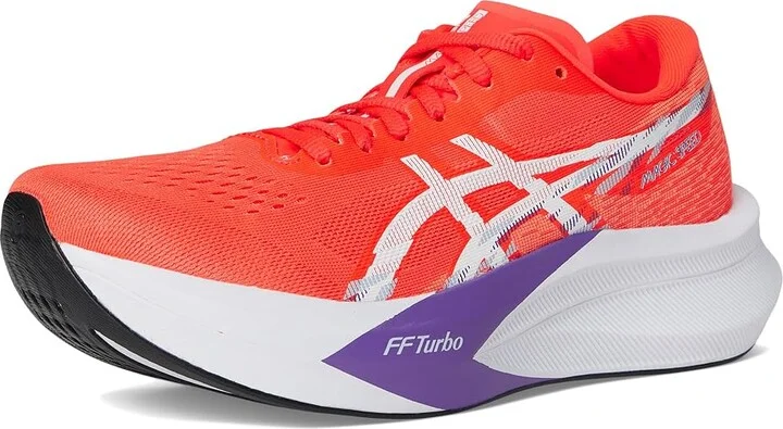 ASICS Magic Speed 4 Women's Running Shoes Flash Red/White : 11 B - Medium, Synthetic - Image 5