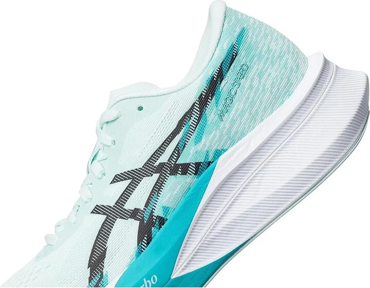 ASICS Magic Speed 4 Women's Running Shoes Soothing Sea/Black : 11 B - Medium, Synthetic - Image 7