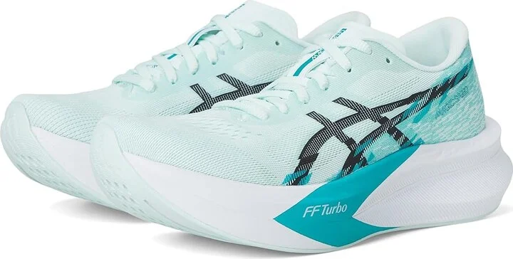 ASICS Magic Speed 4 Women's Running Shoes Soothing Sea/Black : 11 B - Medium, Synthetic