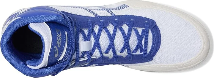 ASICS Matcontrol 3 Men's Cross Training Shoes White/Dark Cobalt : 8.5 D - Medium, Synthetic - Image 2