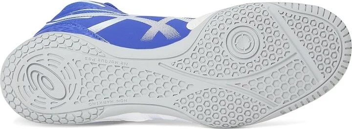 ASICS Matcontrol 3 Men's Cross Training Shoes White/Dark Cobalt : 8.5 D - Medium, Synthetic - Image 3