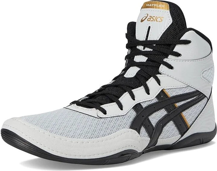 ASICS Matflex 7 Men's Cross Training Shoes Concrete/Black : 11.5 D - Medium, Synthetic - Image 5