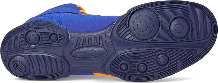 ASICS Matflex 7 Men's Cross Training Shoes Dark Cobalt/Orange Pop : 7 D - Medium, Synthetic - Image 3