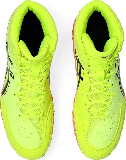 ASICS Men's Aggressor 5 Men's Shoes Safety Yellow/Black : 10.5 D - Medium, Synthetic/Textile - Image 2