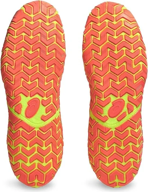 ASICS Men's Aggressor 5 Men's Shoes Safety Yellow/Black : 10.5 D - Medium, Synthetic/Textile - Image 3