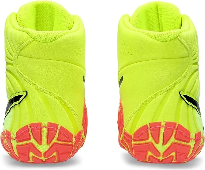 ASICS Men's Aggressor 5 Men's Shoes Safety Yellow/Black : 10.5 D - Medium, Synthetic/Textile - Image 4