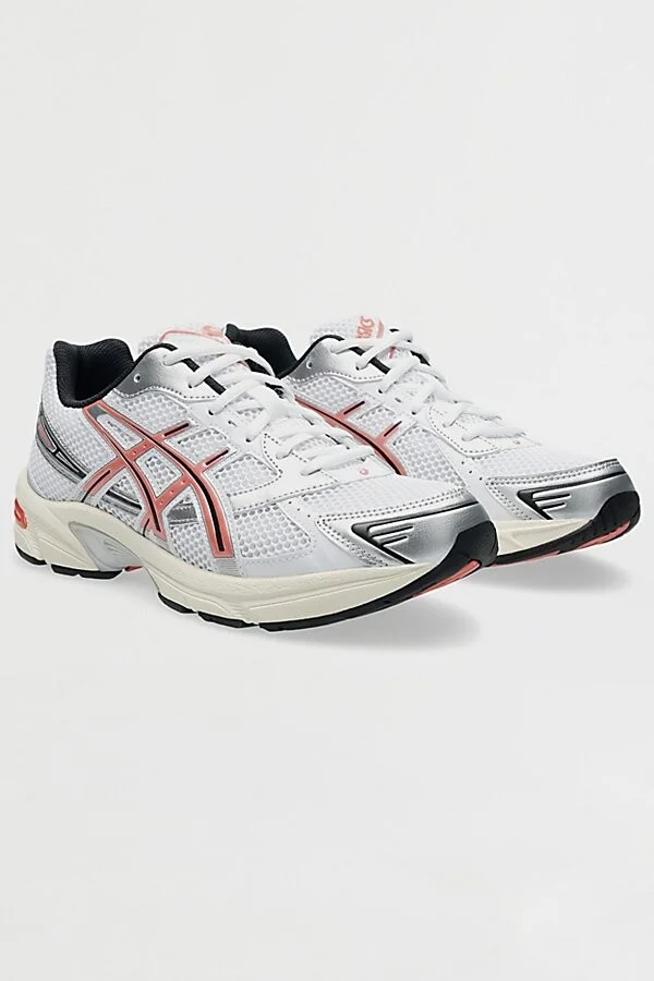 ASICS Men's GEL-1130 Sneaker in White/Rainy Lake - Image 3