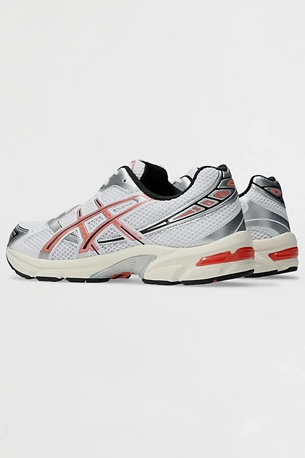 ASICS Men's GEL-1130 Sneaker in White/Rainy Lake - Image 4