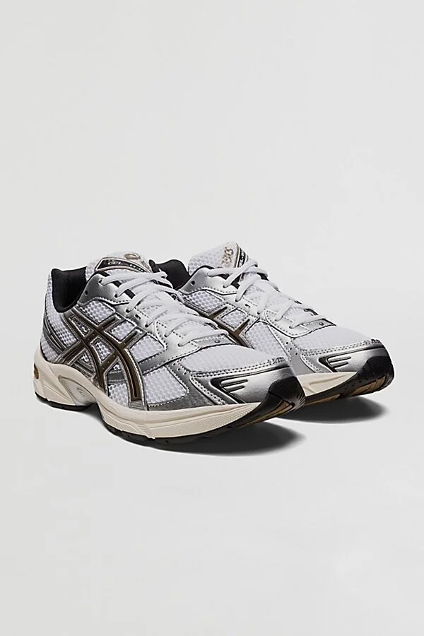 ASICS Men's GEL-1130 Sneaker in White/Rainy Lake - Image 5