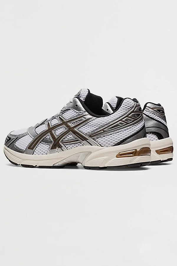 ASICS Men's GEL-1130 Sneaker in White/Rainy Lake - Image 6