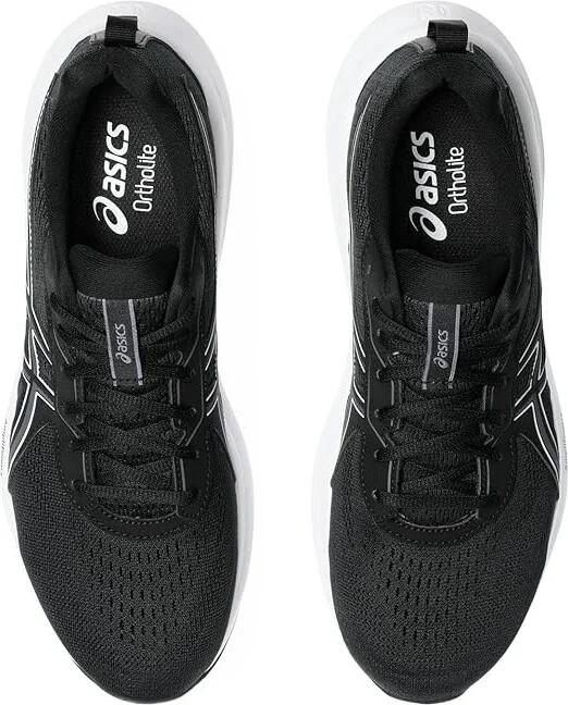 ASICS Men's GEL-Contend 9 Men's Running Shoes Black/White : 10 4E - Extra Wide - Image 2