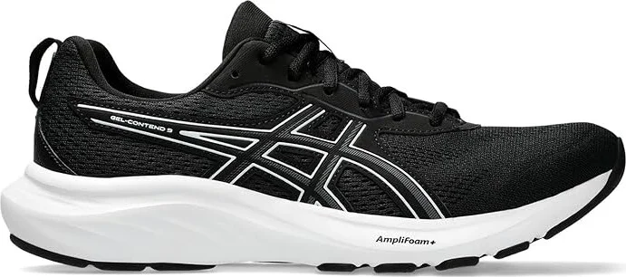 ASICS Men's GEL-Contend 9 Men's Running Shoes Black/White : 10 4E - Extra Wide - Image 7