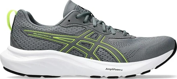 ASICS Men's GEL-Contend 9 Men's Running Shoes Steel Grey/Safety Yellow : 11.5 D - Medium - Image 7
