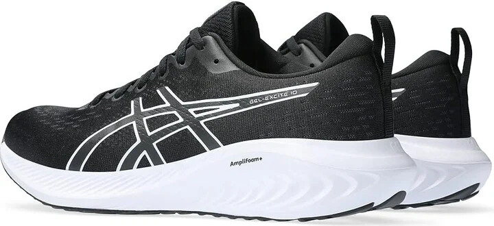 ASICS Men's GEL-Excite 10 Men's Shoes Black/White : 11 4E - Extra Wide, Textile - Image 3