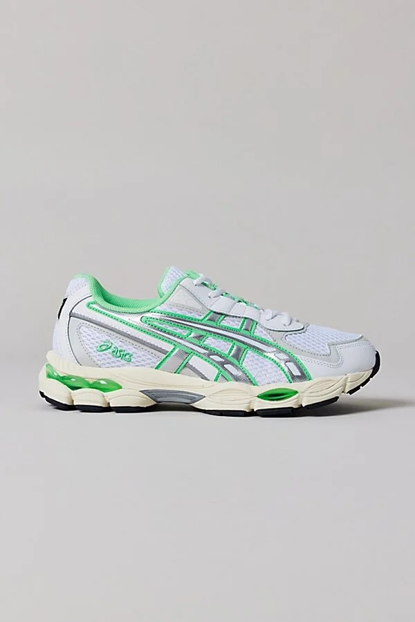 ASICS Men's GEL-NYC 2055 Sneaker in White/Menthol - Image 3