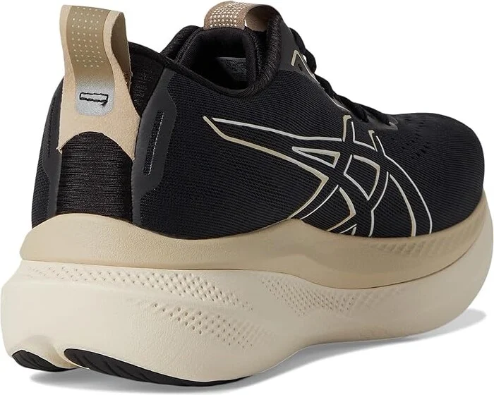 ASICS Men's Glideride Max Men's Running Shoes Black/Oatmeal : 11.5 D - Medium, Synthetic - Image 4