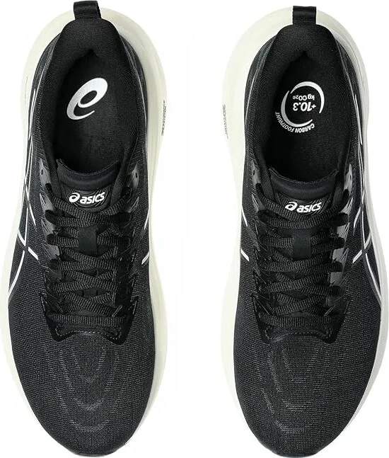 ASICS Men's Gt-2000 13 Men's Running Shoes Black/White : 13 D - Medium, Textile - Image 2