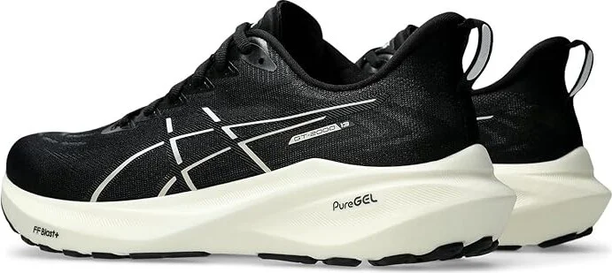ASICS Men's Gt-2000 13 Men's Running Shoes Black/White : 13 D - Medium, Textile - Image 4