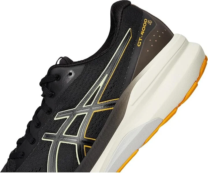 ASICS Men's GT-4000 4 Men's Running Shoes Black/Amber : 10.5 EE - Wide - Image 7