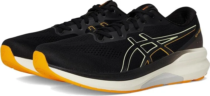 ASICS Men's GT-4000 4 Men's Running Shoes Black/Amber : 10.5 EE - Wide