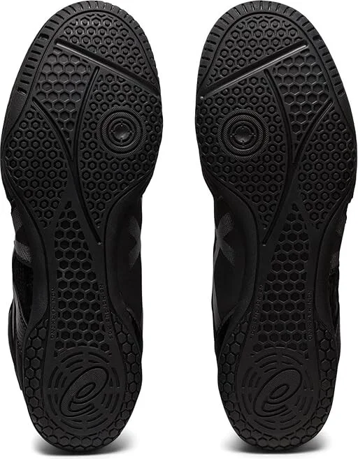 ASICS Men's Matcontrol 3 Wrestling Shoe Men's Shoes Black/Pure Silver : 14 D - Medium, Rubber - Image 3